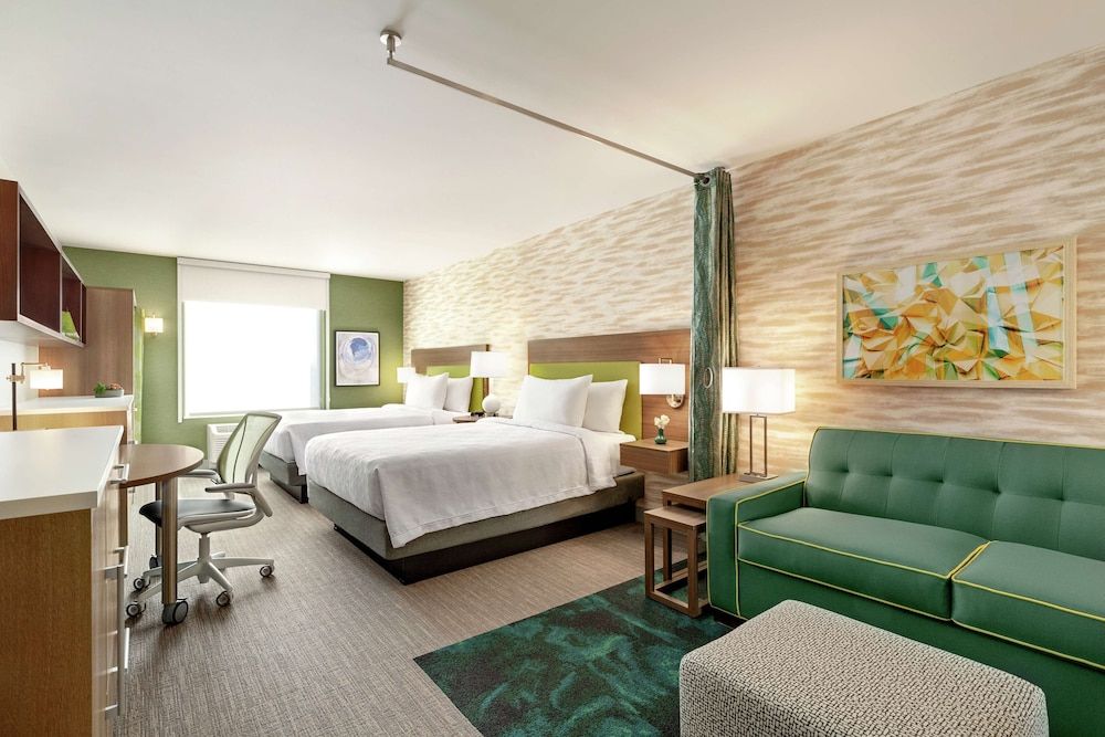 Studio, 2 Queen Beds, Accessible (Hearing)
