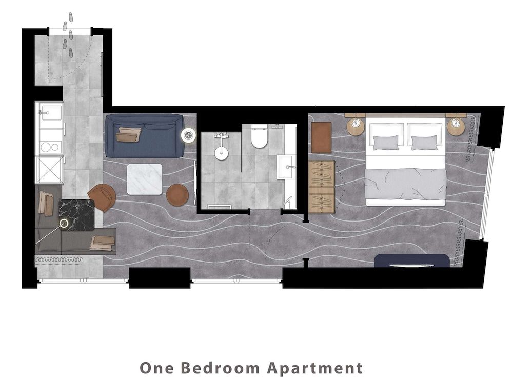 Adina Apartment Hotel Wiesbaden Apartment, 1 Bedroom (Sofabed) 5