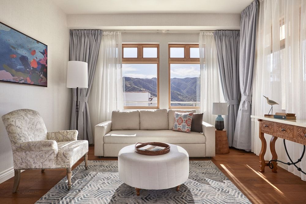 Zane Grey Pueblo Hotel Suite, 1 King Bed with Sofa bed, Ocean View, Corner 3