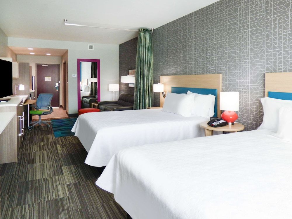Studio, 2 Queen Beds, Accessible (Hearing)