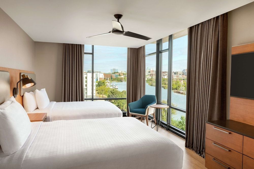 Suite, 2 Queen Beds, Accessible (Hearing)