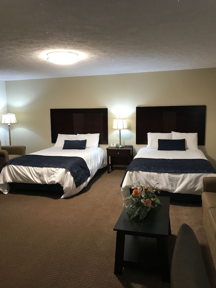 Standard Double Room, 2 Double Beds, Refrigerator & Microwave