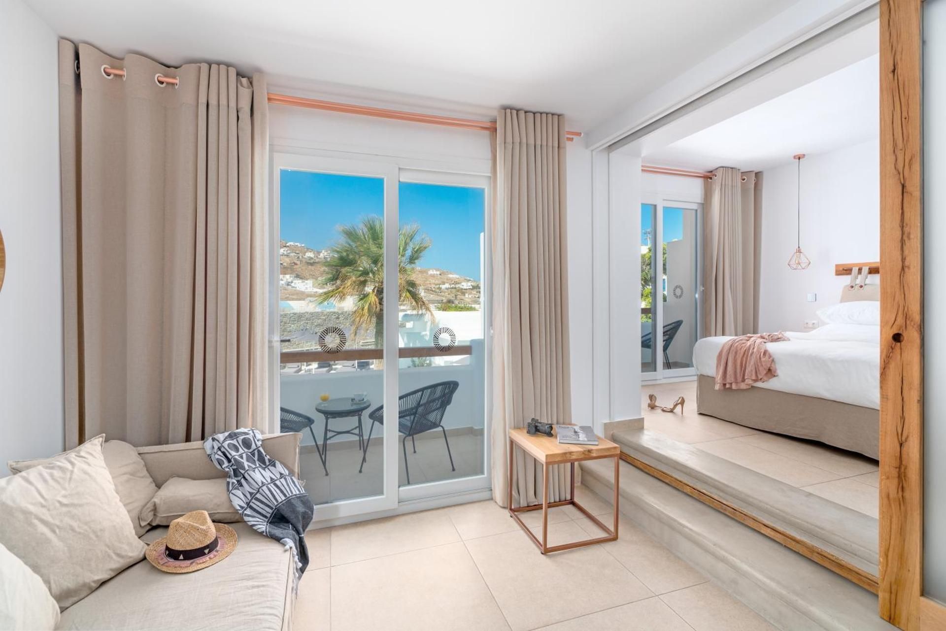 Omnia Mykonos Boutique Hotel & Suites Deluxe Suite with Pool View