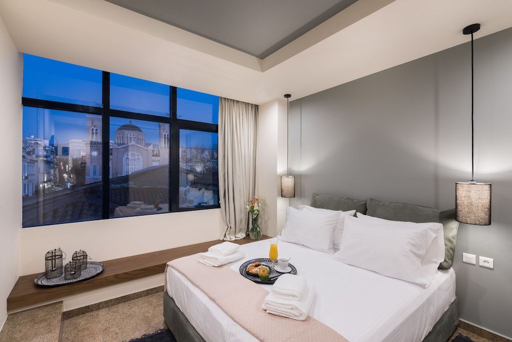 Ciel Living Athens Deluxe Double Room, City View 7