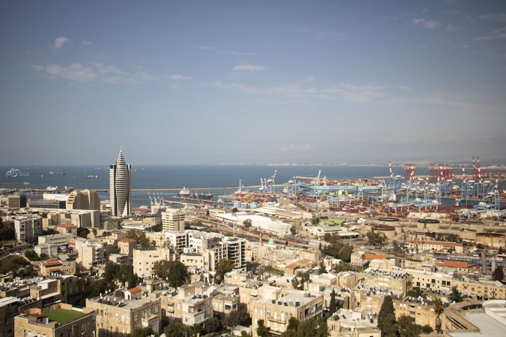 Haifa Tower Hotel Deluxe Room, City View 55