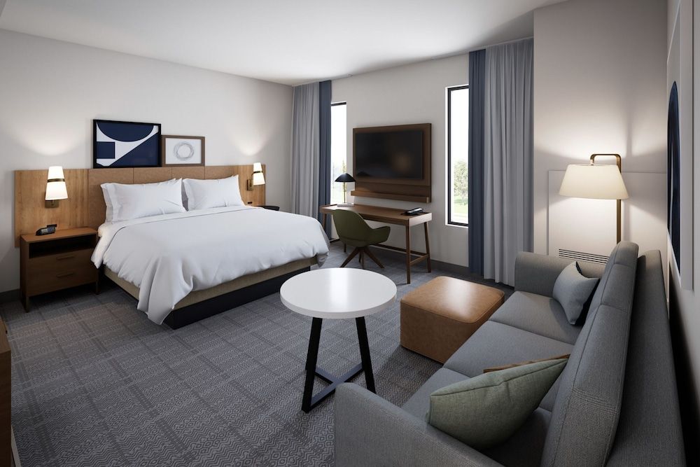 Studio Suite, 1 King Bed, Mobility Accessible, Kitchen (Accessible Tub)
