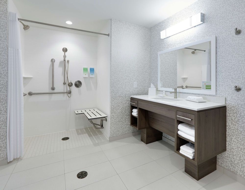 Suite, 1 King Bed, Accessible (Roll-In Shower)