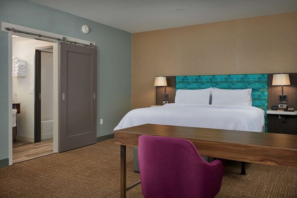 Suite, 1 King Bed (Hearing)