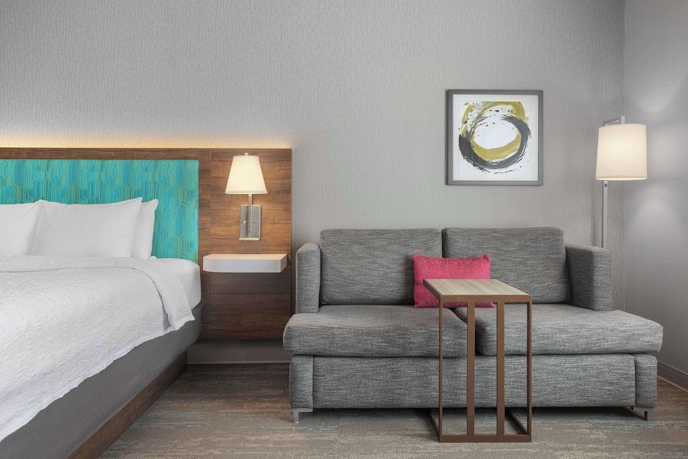 Hampton Inn by Hilton Kingston Room, 1 King Bed, Refrigerator & Microwave 4