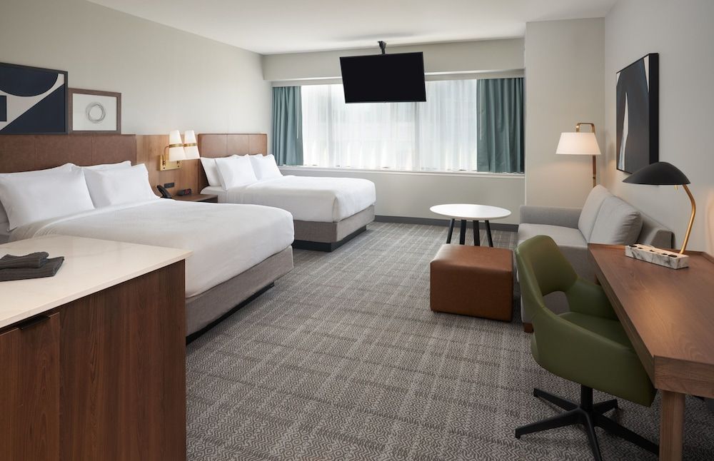 Studio Suite, 2 Queen Beds, Accessible, Kitchen (Communications)