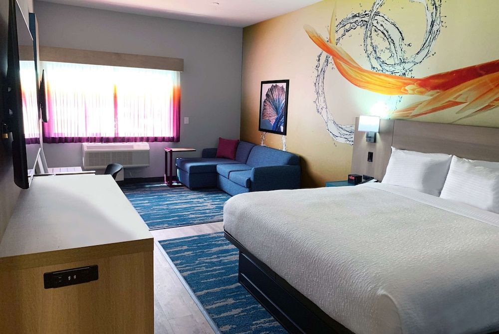 Deluxe Single Room, 1 King Bed, Accessible, Non Smoking (Mobility, Tub w/ Grab Bars)