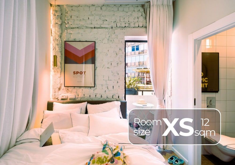 Room with back Balcony