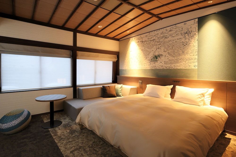 Modern Japanese-style Double Room, with Shared Hot Spring Access