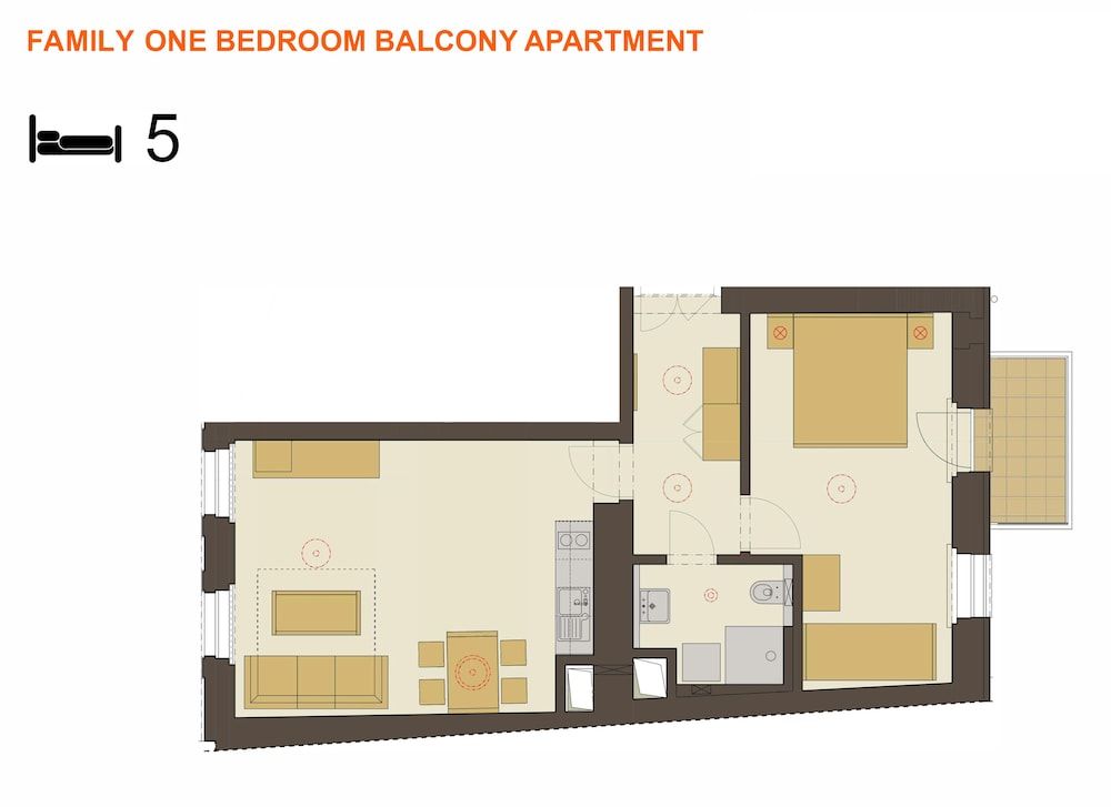 Room layout blue print