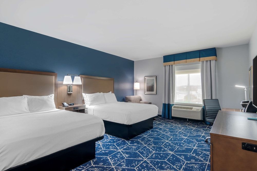 Standard Room, 2 Queen Beds, Accessible, Refrigerator (Walk-in Shower)