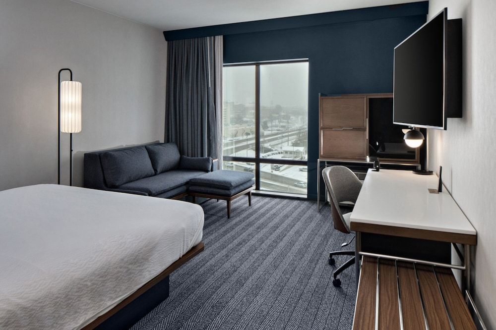 Room, 1 King Bed with Sofa bed (Mobility Accessible, Roll-In Shower)