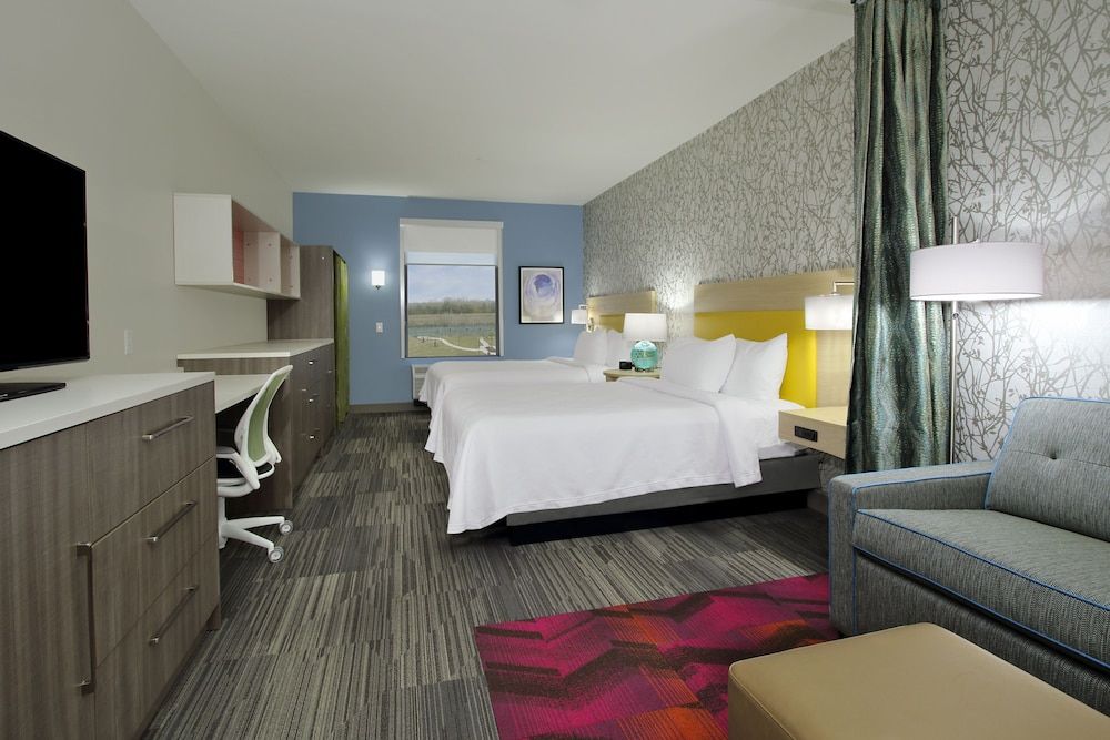 Studio, 2 Queen Beds, Accessible (Hearing)