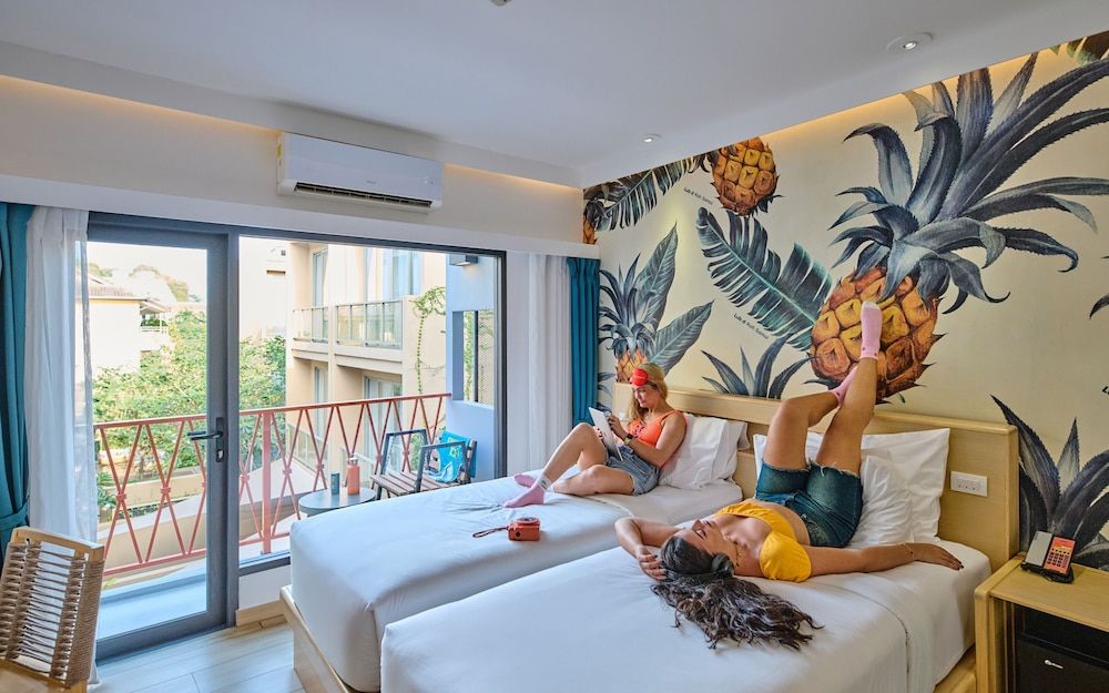 Lub d Koh Samui Chaweng Beach - Beachfront Vibrant Social Vibe The Duo Twin - Deluxe Twin Room 3