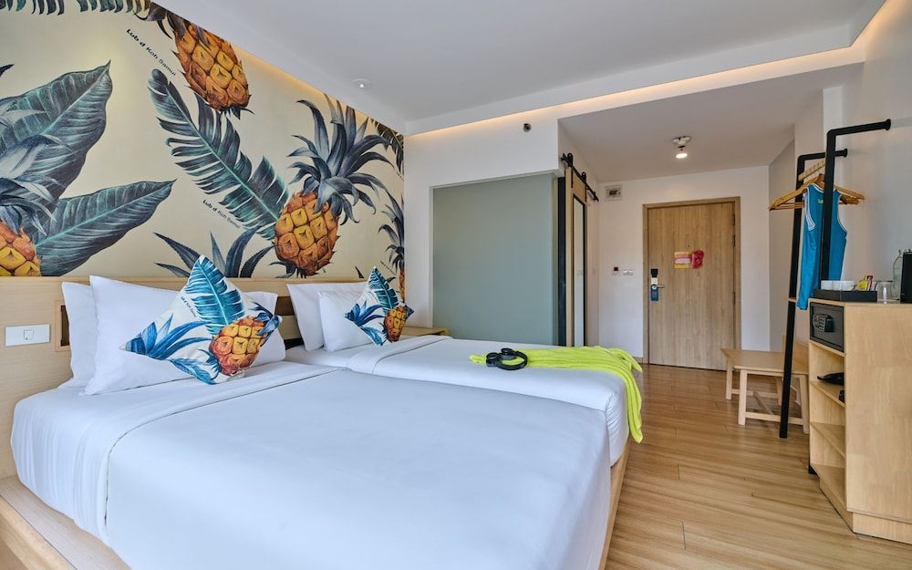 Lub d Koh Samui Chaweng Beach - Beachfront Vibrant Social Vibe The Duo Twin - Deluxe Twin Room