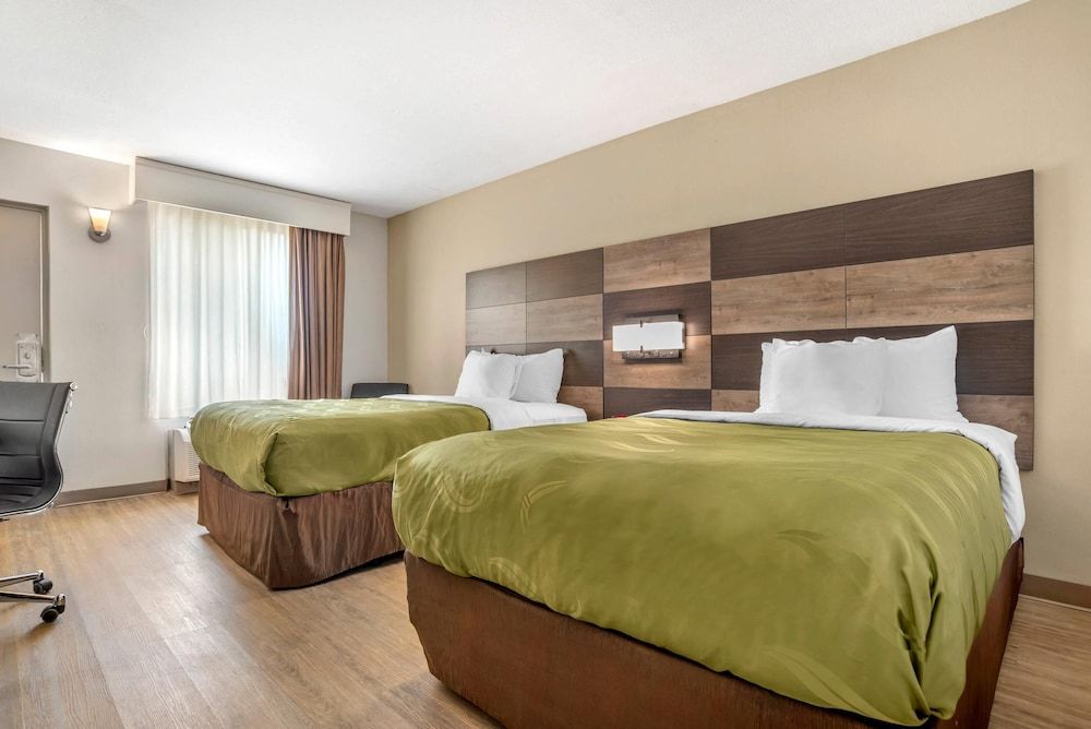 Double Room, 2 Double Beds, Non Smoking