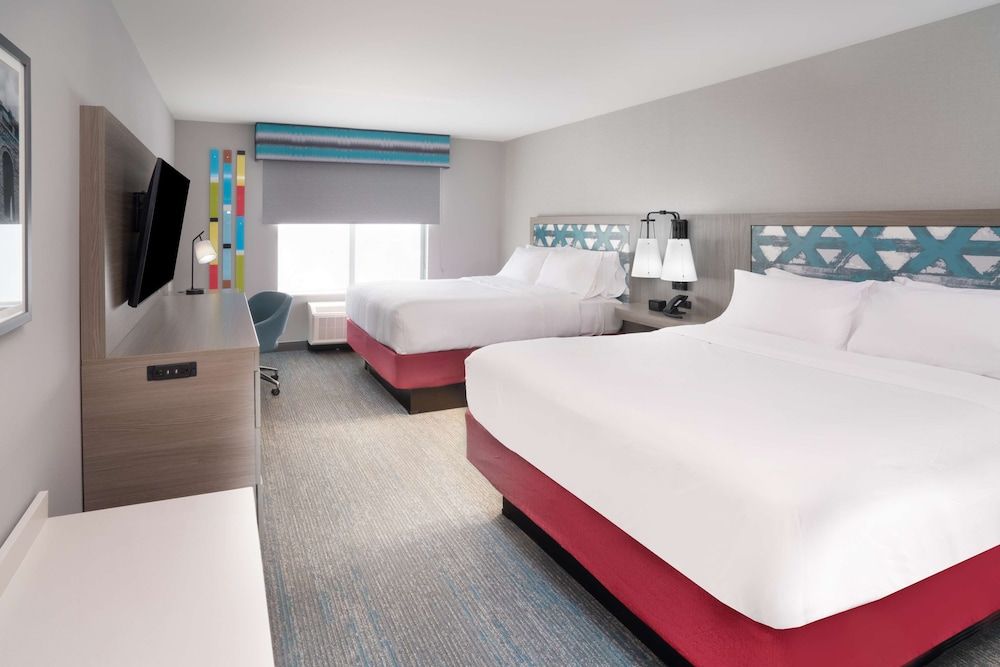 Room, 2 Queen Beds, Refrigerator & Microwave