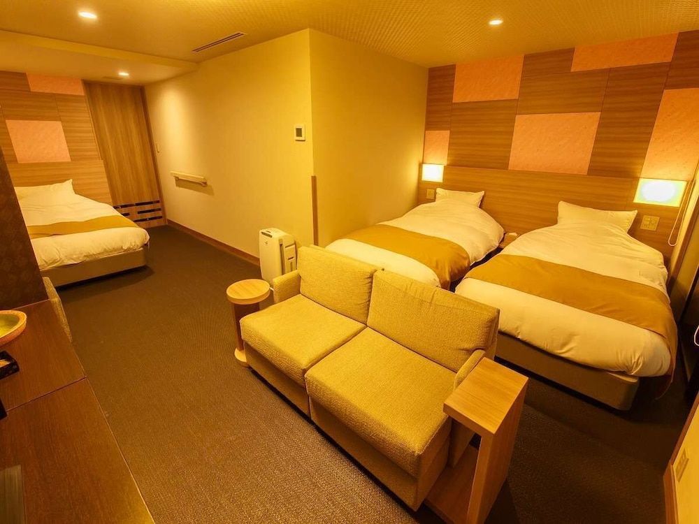 Deluxe Triple Room, Private Open-Air Bath