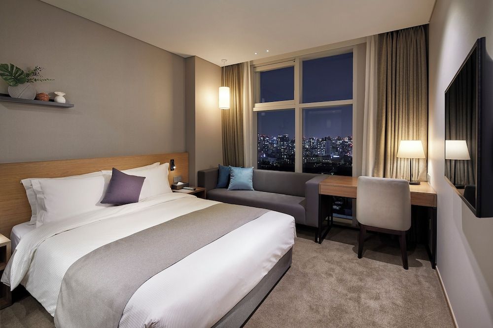 MD Hotel Doksan Standard Double Room, Shower