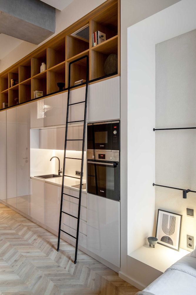 The Newel Psychiko Deluxe Loft with Private outdoor spa tub 8