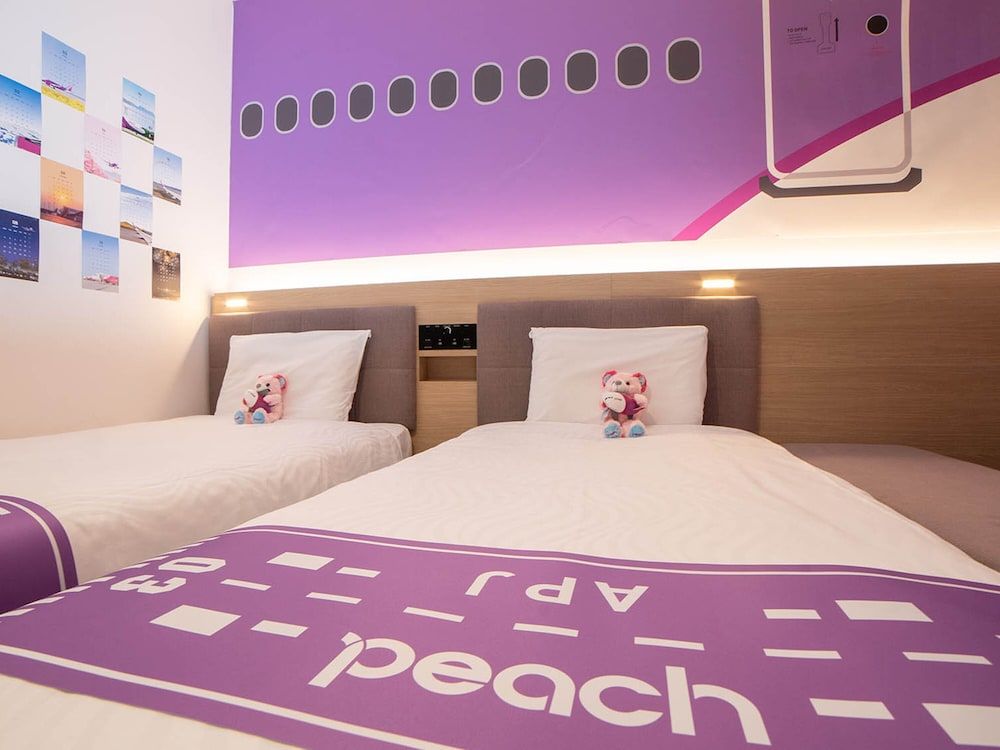 Henn na Resort & Spa Kansai Airport [Peach Room] Includes Peach Original Goods, Limited one room per day (Non-Smoking)