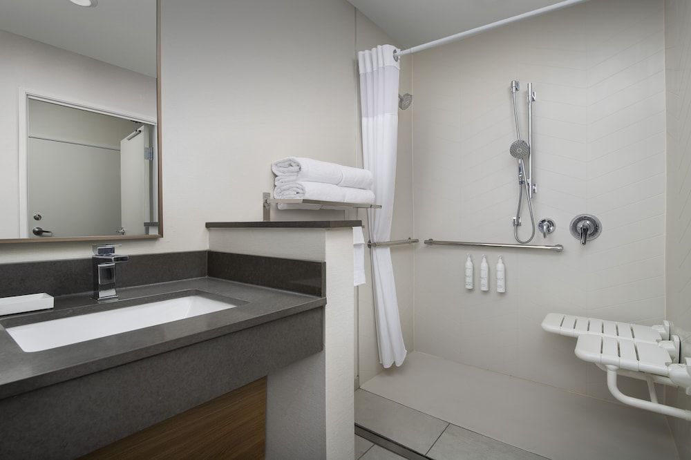 Room, 1 King Bed (Mobility/Hearing Access, Roll-In Shwr)