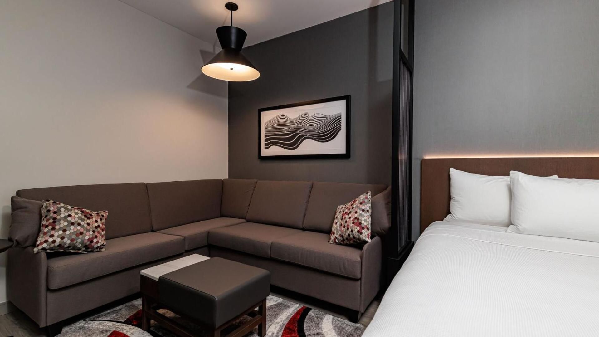 King Room with Sofa Bed and Roll-In Shower - Disability Access