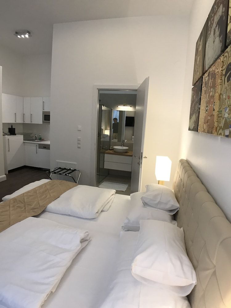 Steiner Residences Vienna Taborstrasse Economy Studio, 1 Queen Bed, Non Smoking, Kitchen