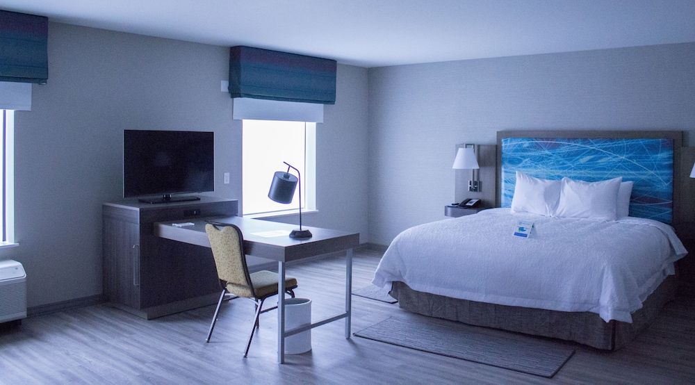 Suite, 1 King Bed, Accessible (Roll-In Shower)