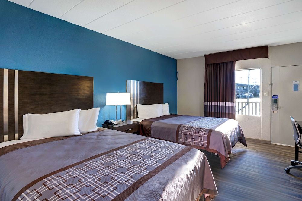 Standard Room, 2 Queen Beds, Smoking, Refrigerator & Microwave