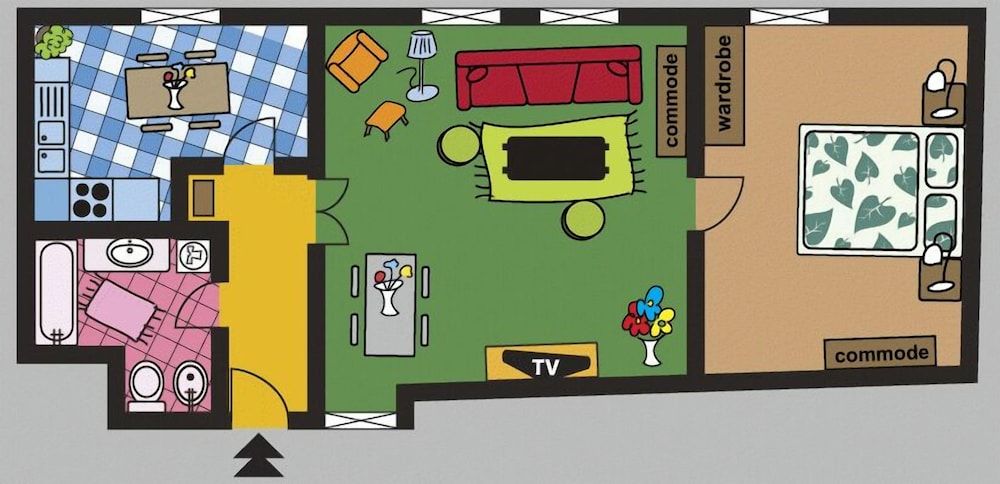 U Kapra Apartments Standard Apartment 7