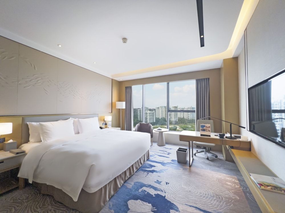 Deluxe Room, 1 King Bed, Smoking, City View