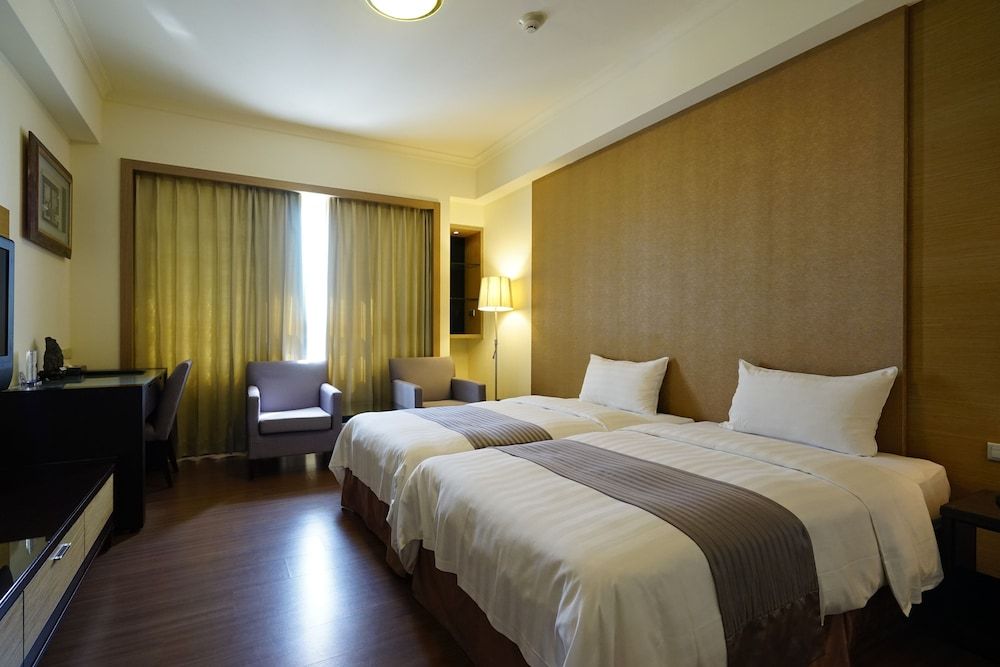 Penghu Haiyue Hotel Classic Twin Room, 2 Twin Beds, Sea View 2