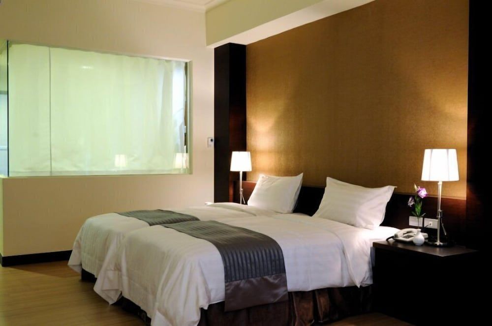 Penghu Haiyue Hotel Classic Twin Room, 2 Twin Beds, Sea View 8