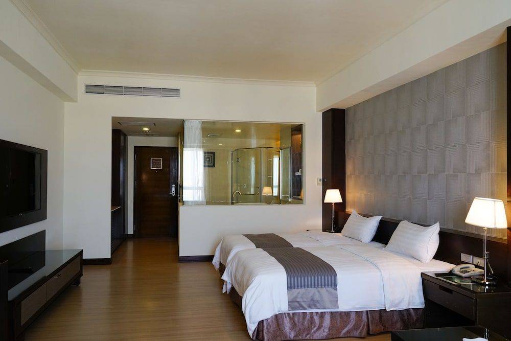 Penghu Haiyue Hotel Classic Twin Room, 2 Twin Beds, Sea View 6