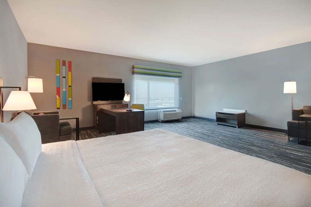 Studio, 1 King Bed (Mobility & Hearing, Roll-in Shower)