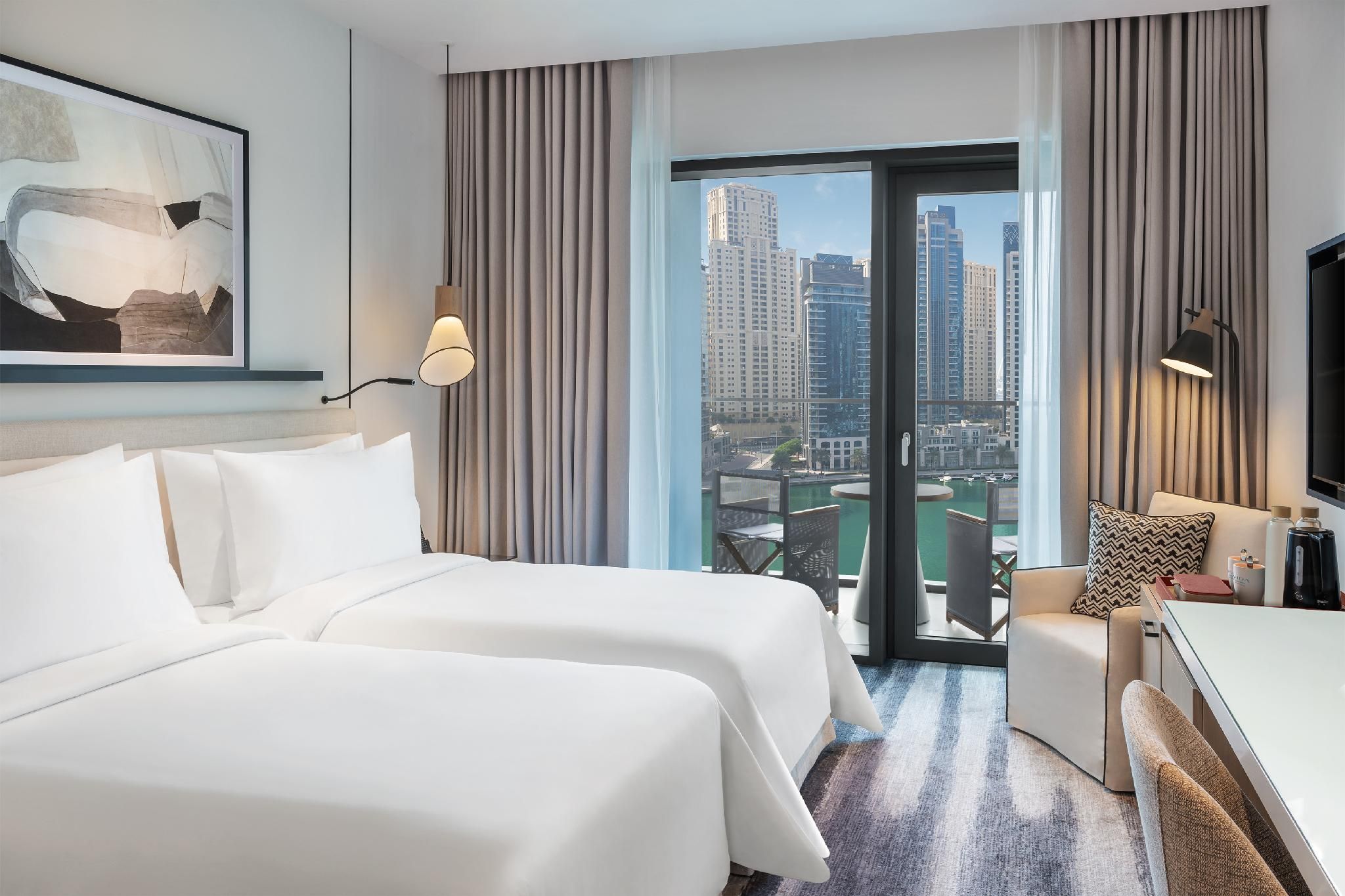 Deluxe Marina View Twin Room