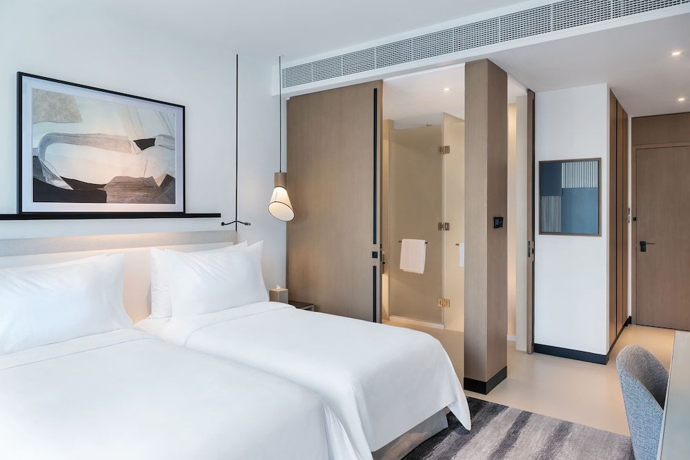 Vida Dubai Marina & Yacht Club Deluxe Room, 2 Twin Beds, City View