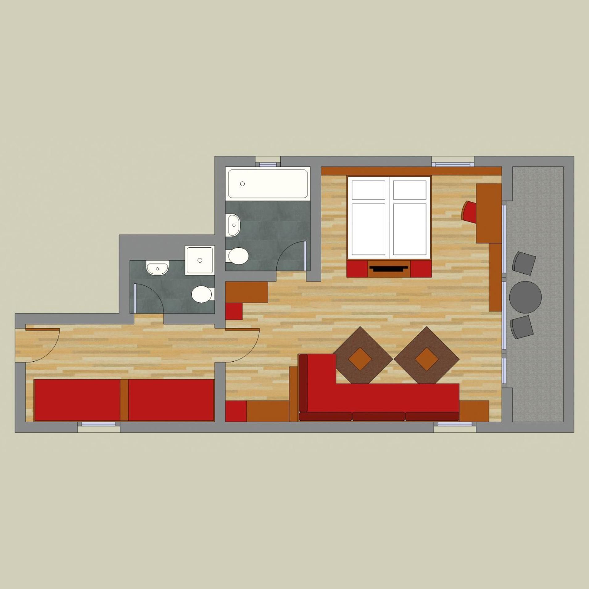 Junior Suite with Balcony