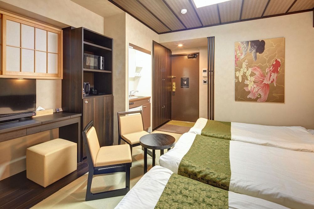 Hotel Amaterrace Nippombashi-higashi Triple Room (Rikyu) 11