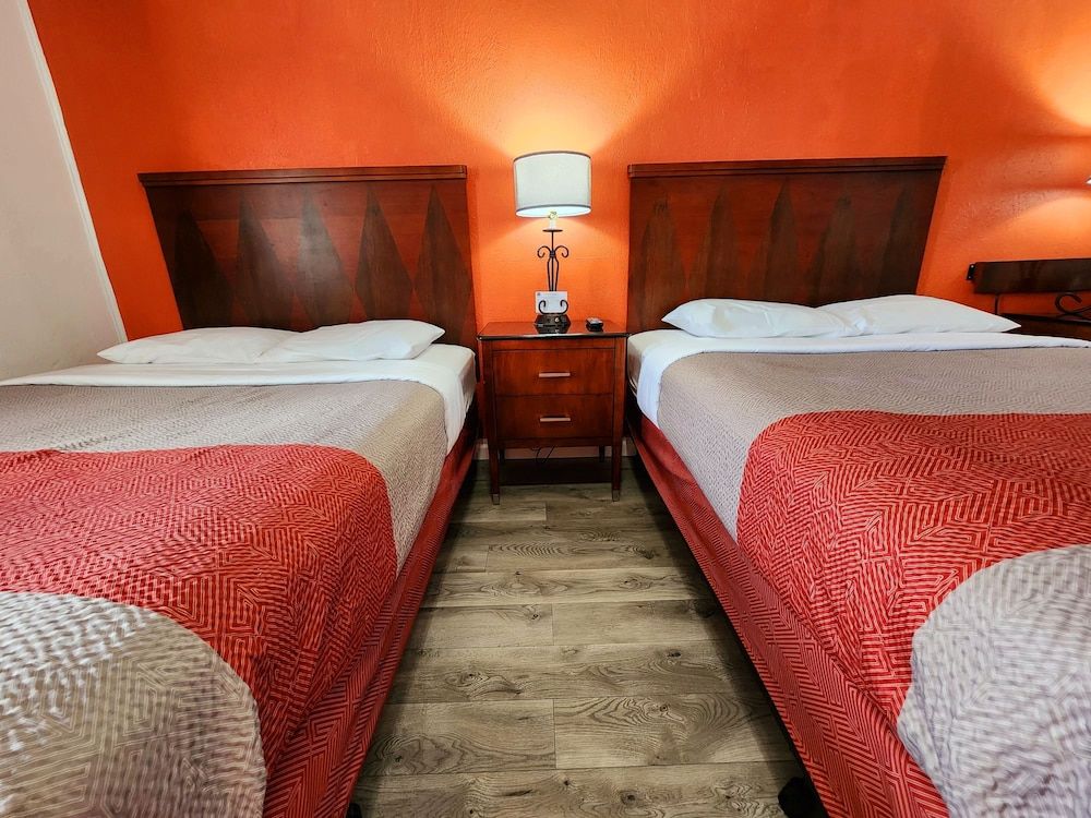 Standard Room, 2 Queen Beds, Non Smoking, Refrigerator & Microwave