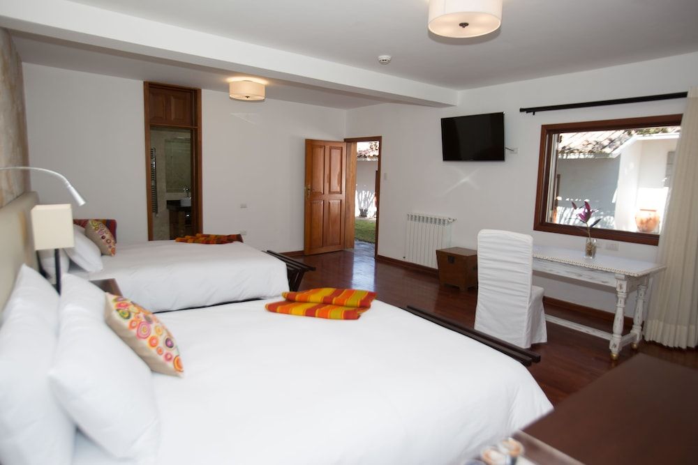 Habitación doble Premium, vista al patio, con vista al jardín (Caral)