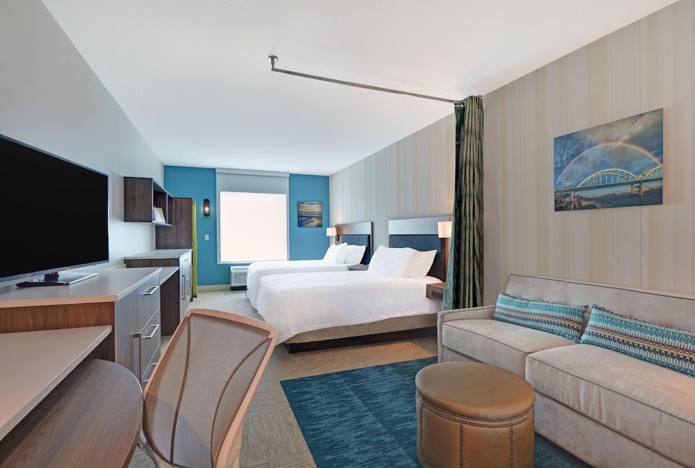 Studio, 2 Queen Beds, Accessible, Bathtub (Mobility & Hearing)