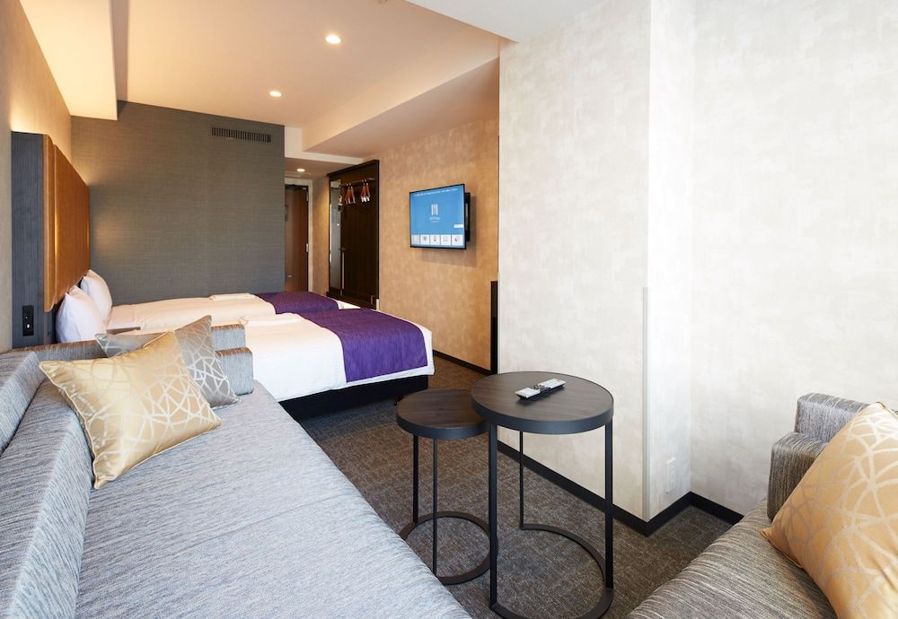 Deluxe Twin Room with Sofa bed and Extra bed, Non Smoking/Shuttle buses to Kinkakuji available!