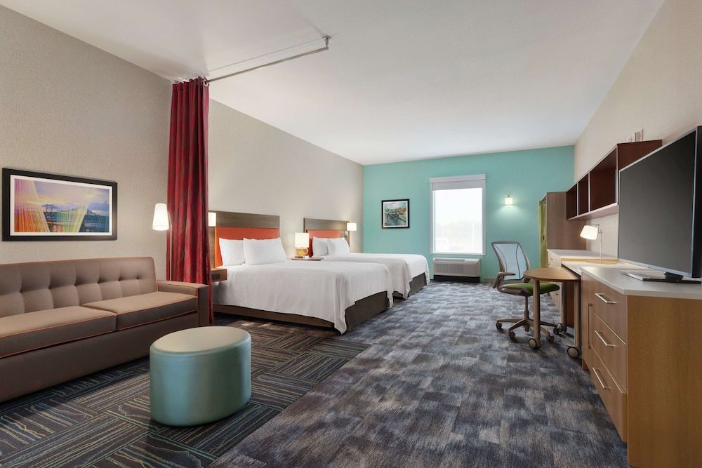 Studio, 2 Queen Beds, Accessible (Hearing)