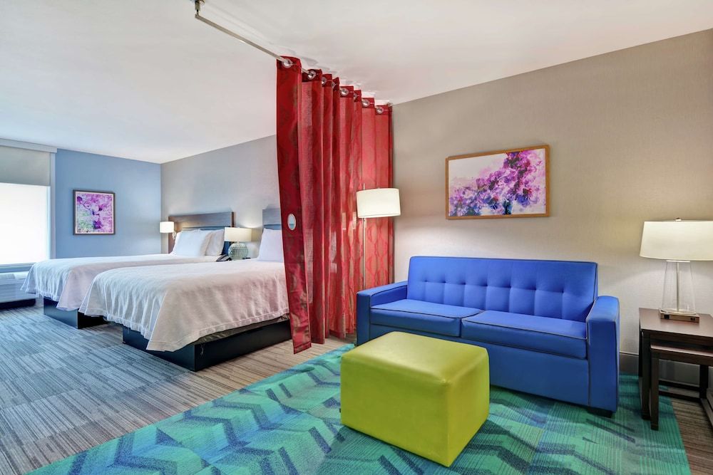 Studio, 2 Queen Beds, Accessible (Hearing)